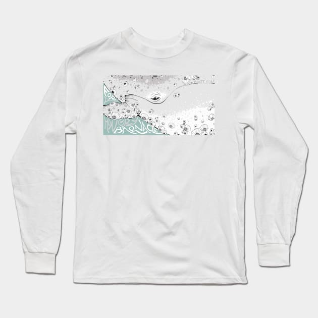 For a Hungry Barnacle Long Sleeve T-Shirt by TaylorRoseMakesArt